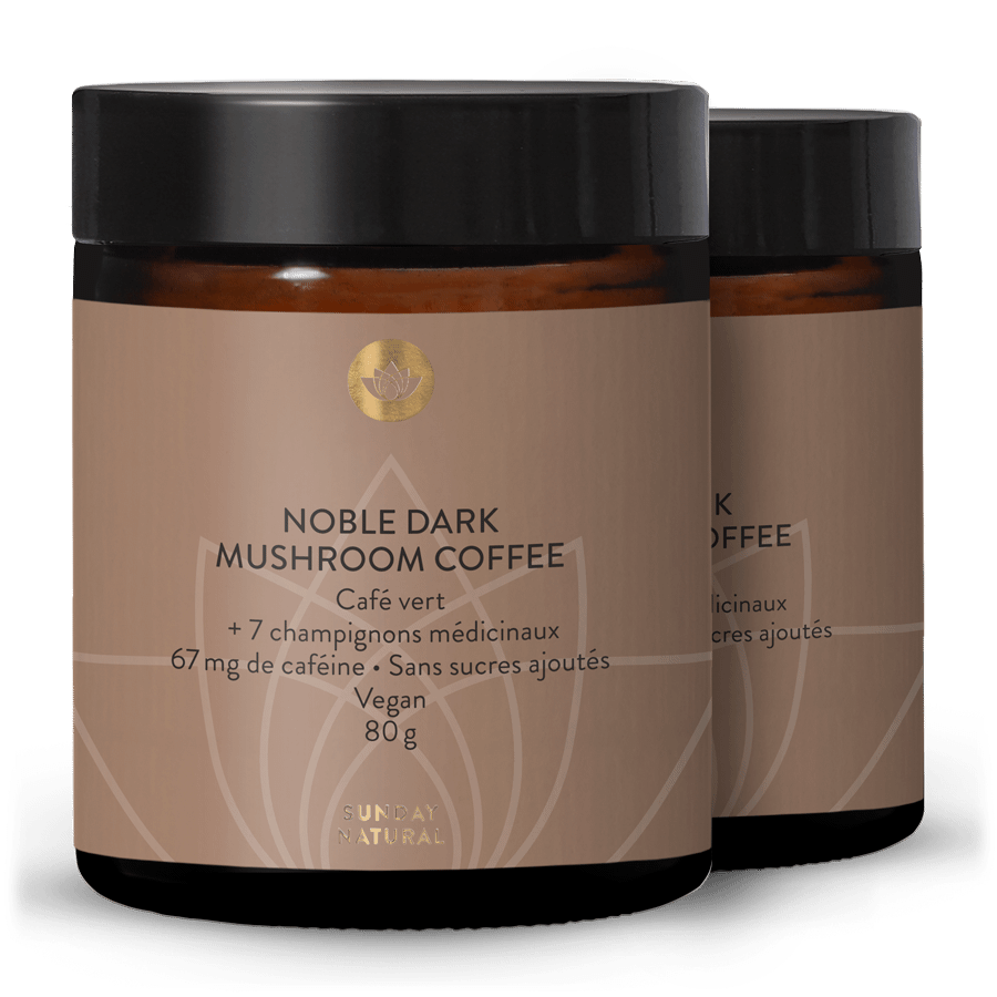 Noble Dark Mushroom Coffees 2 x 80 g
