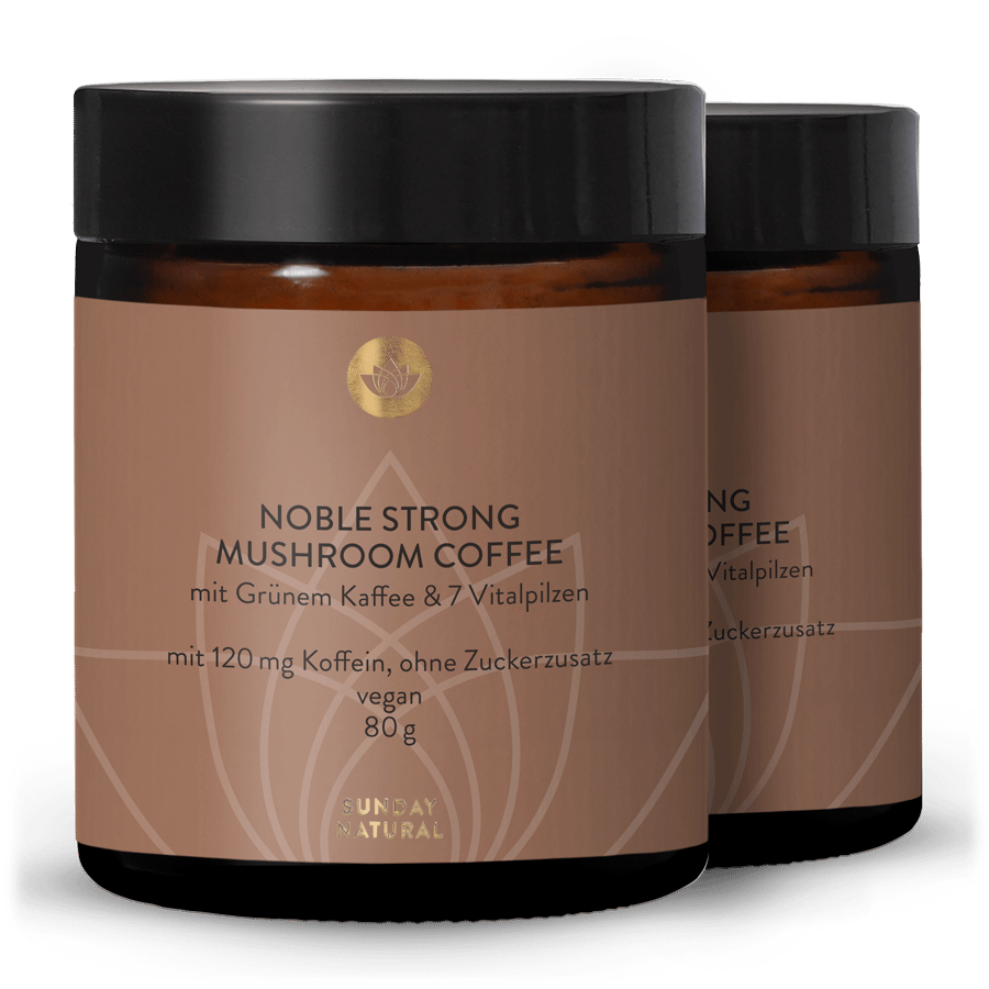 Noble Strong Mushroom Coffee 2x80g