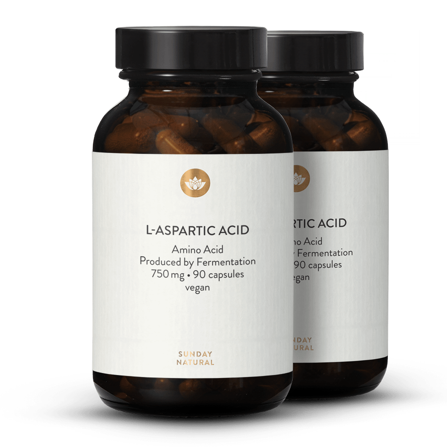 L-asparaginsyra 750 mg kapslar 2 x 90 kapslar