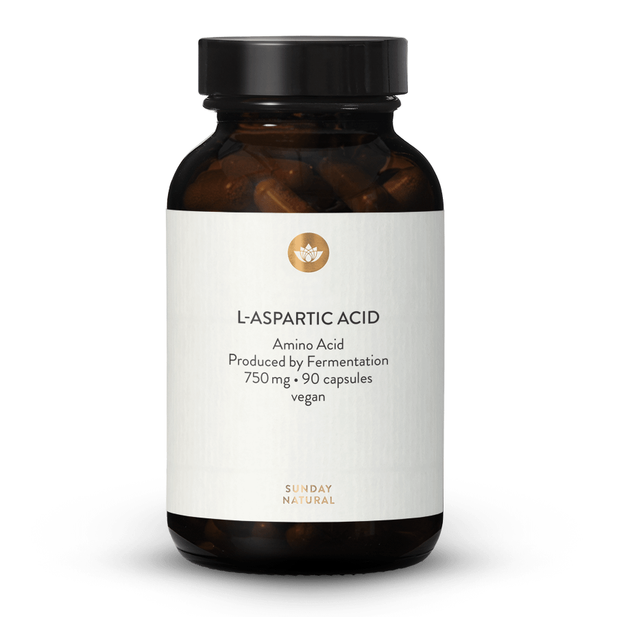 L-Aspartic Acid 750mg Capsules 90 capsules
