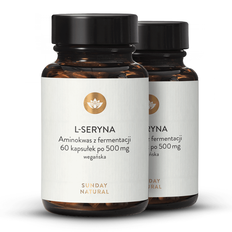 L-seryna 500 mg Kapsułki 2x60 kapsułek