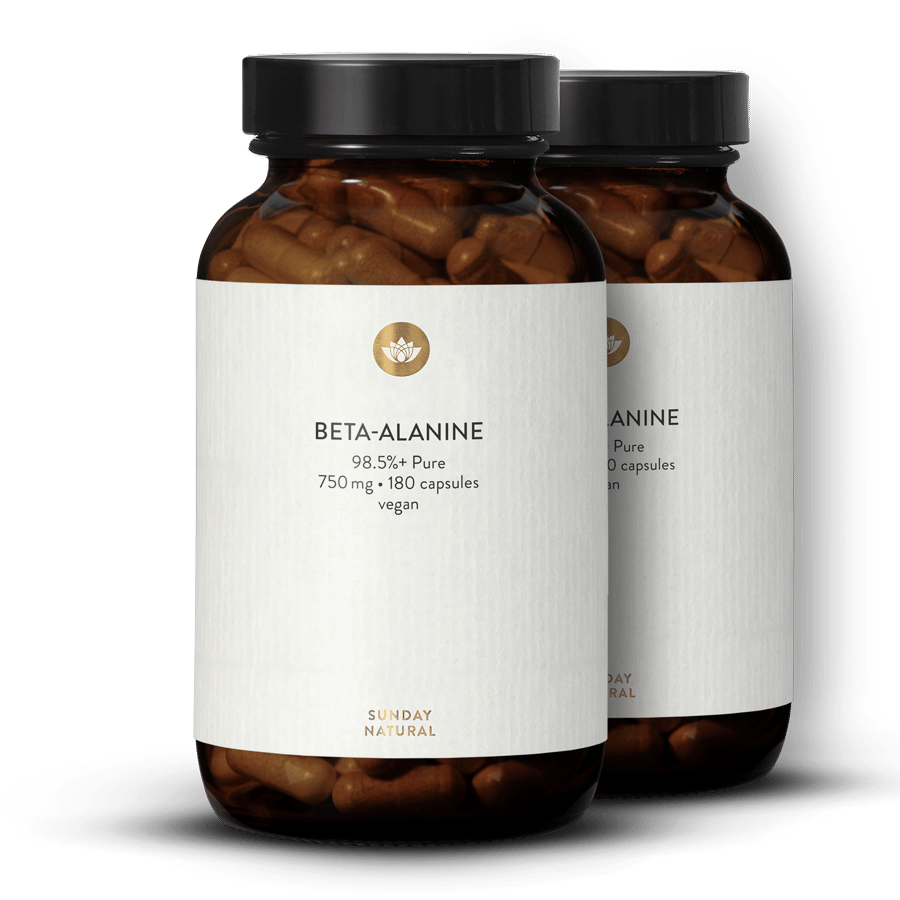 Beta-alanin 750 mg kapsler 2x180 kapsler