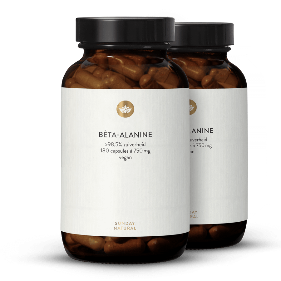 Beta-Alanine 750 mg Capsules 2x180 capsules