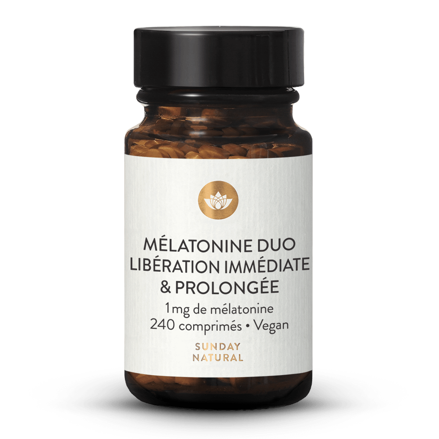 Mélatonine duo 1 mg 240 comprimés