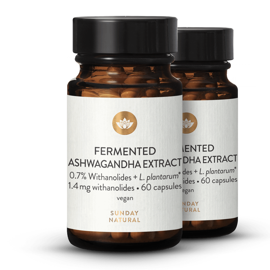 Fermented Ashwagandha Extract 2x60 capsules