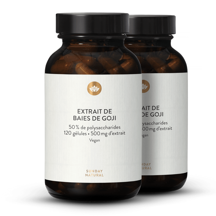 Extrait de baies de goji 2 x 120 gélules