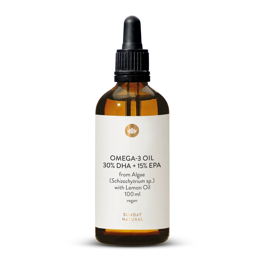 Omega 3 Mastné Kyseliny DHA 30 % + EPA 15 % vegan 100 ml