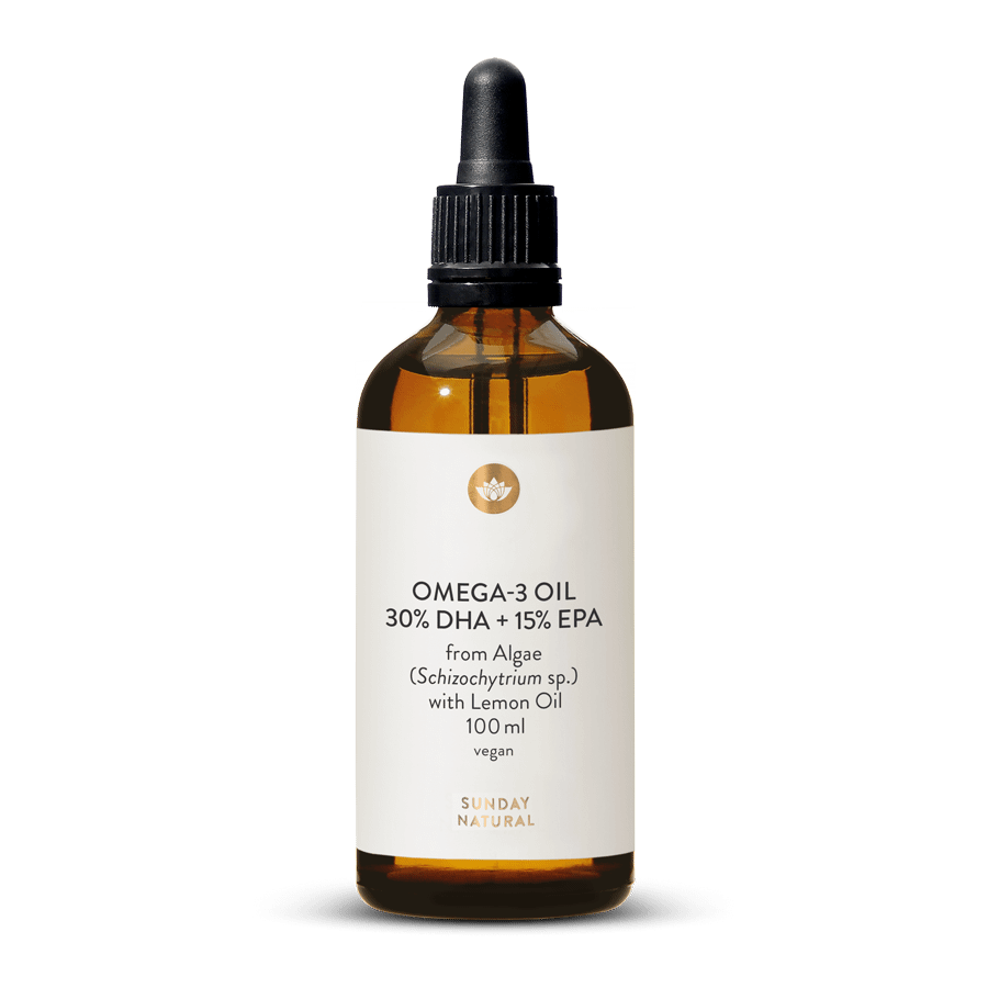 Vegan Omega-3 Oil DHA 30% + EPA 15% 100ml
