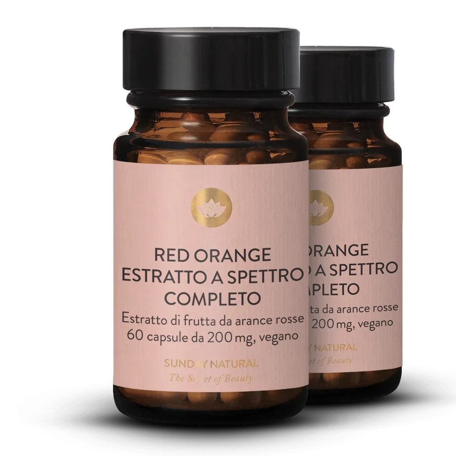 Estratto di arancia rossa a spettro completo in capsule 2 x 60 capsule