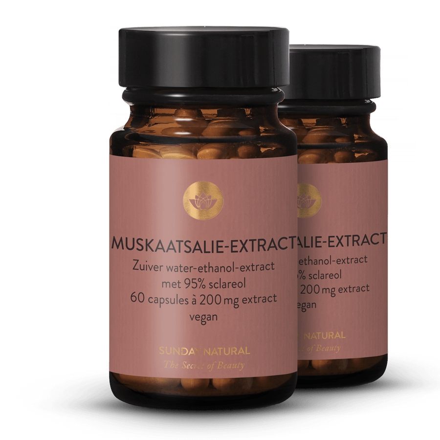 Muskaatsalie-extract 2x60 capsules