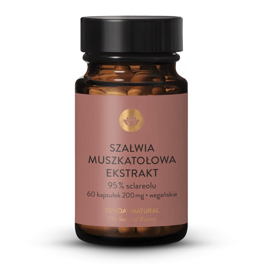 Szałwia muszkatołowa ekstrakt 60 kapsułek