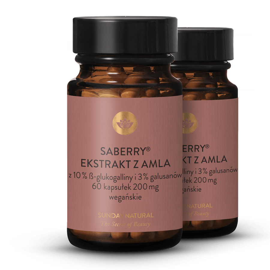 Saberry® Ekstrakt z Amla 2x60 kapsułek