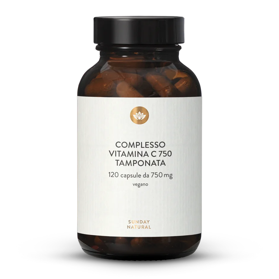 Complesso vitamina C 750 tamponata 120 capsule