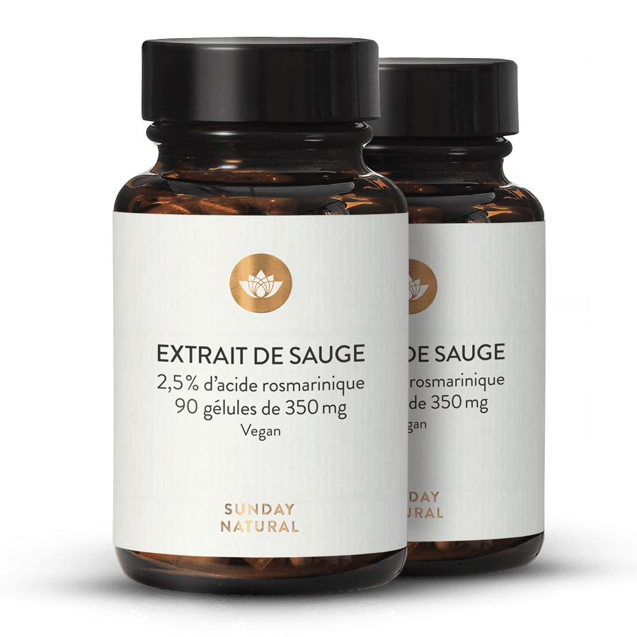 Extrait de sauge 2 x 90 gélules