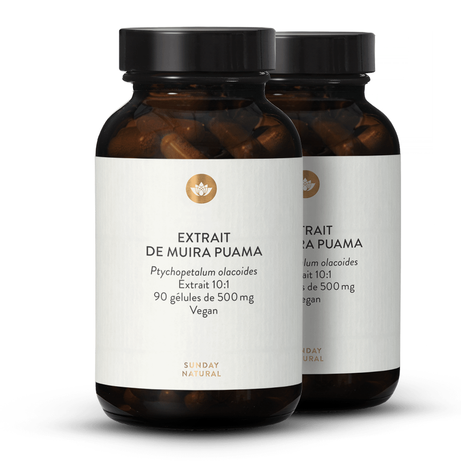 Extrait de Muira puama 2 x 90 gélules