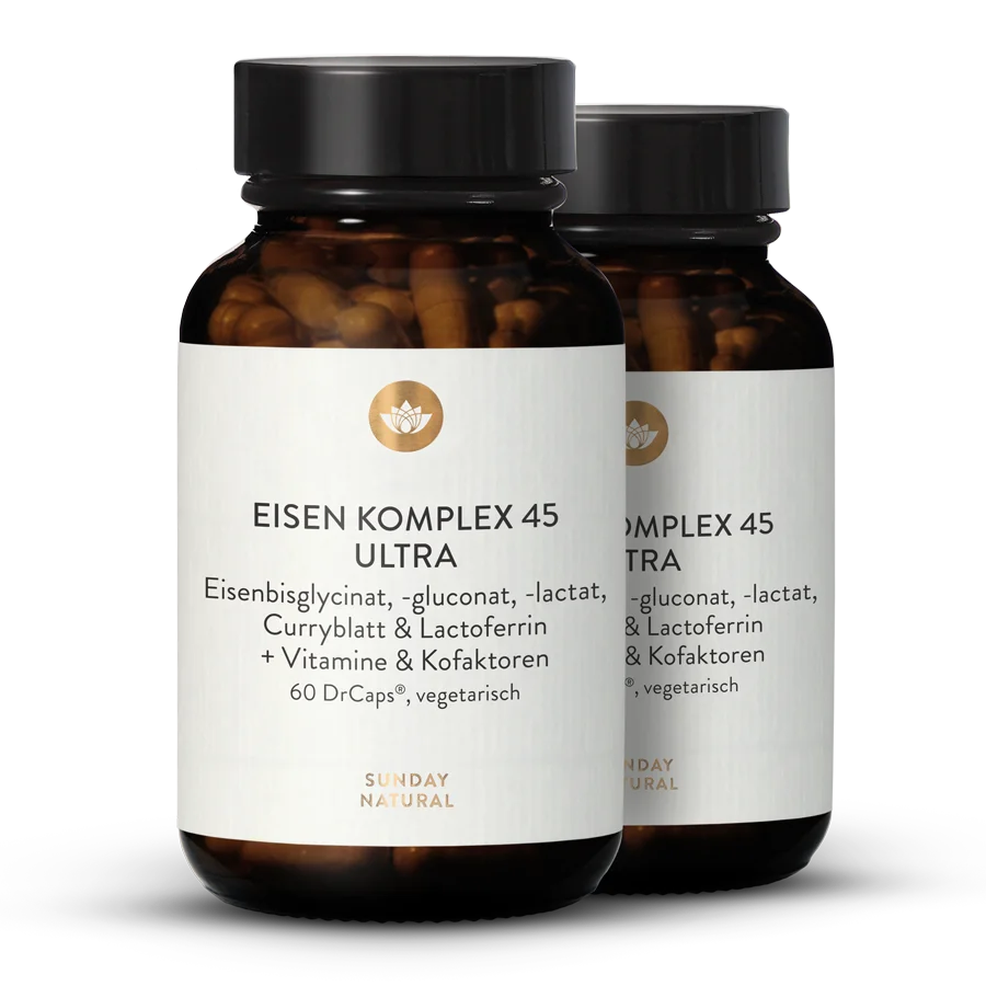 Eisen Komplex Ultra 45mg 2x60 Kapseln