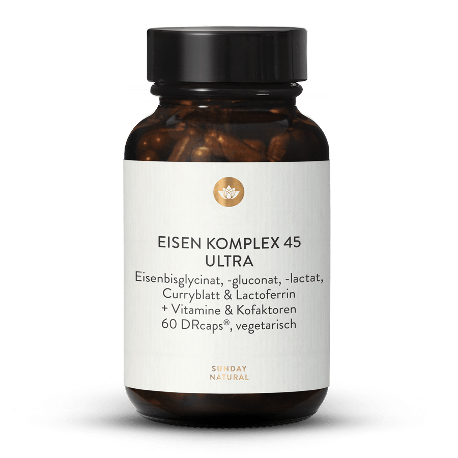 Eisen Komplex Ultra 45mg 60 Kapseln