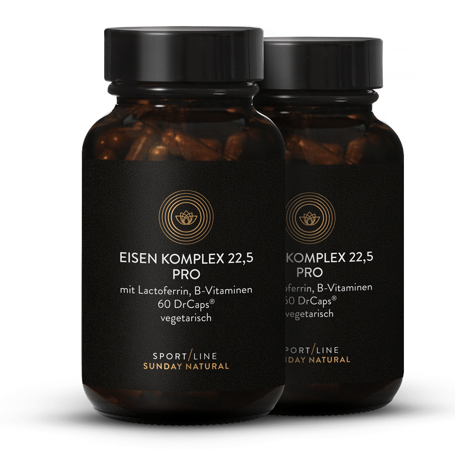 IJzer Complex Pro 22,5mg 2x60 capsules