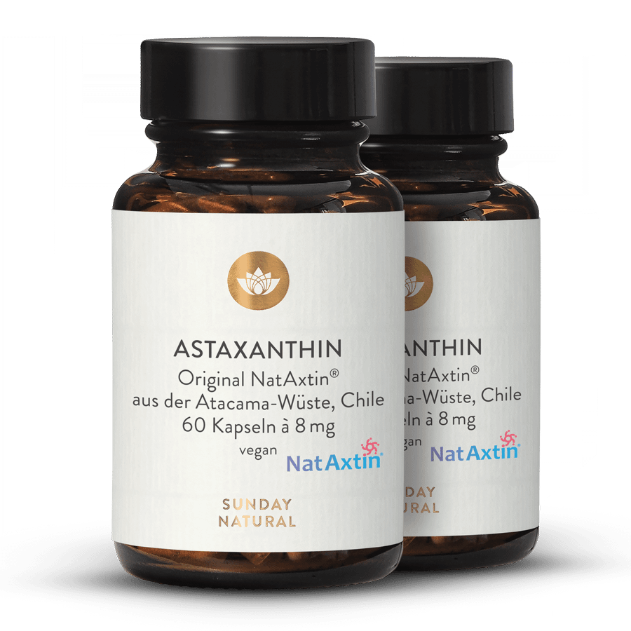 Astaxanthin 8mg NatAxtin® 2x60 capsules