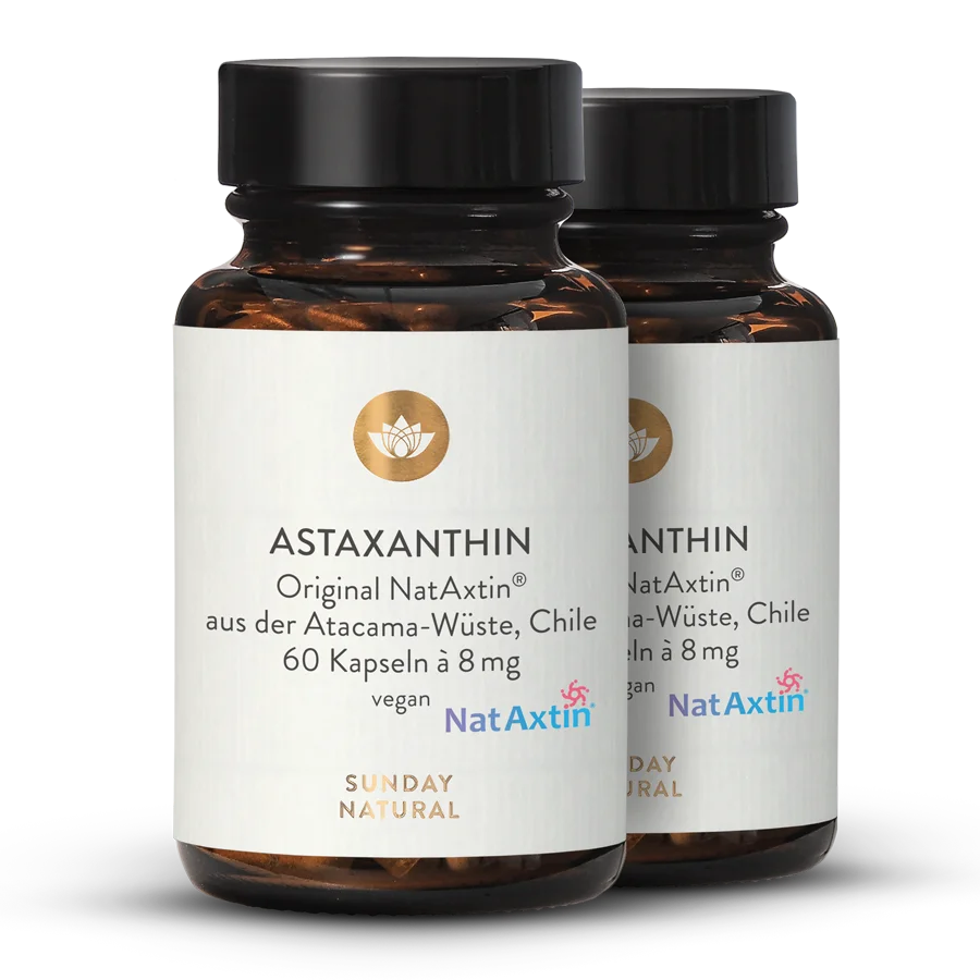 Astaxanthin 8mg NatAxtin® 2x60 Kapseln 