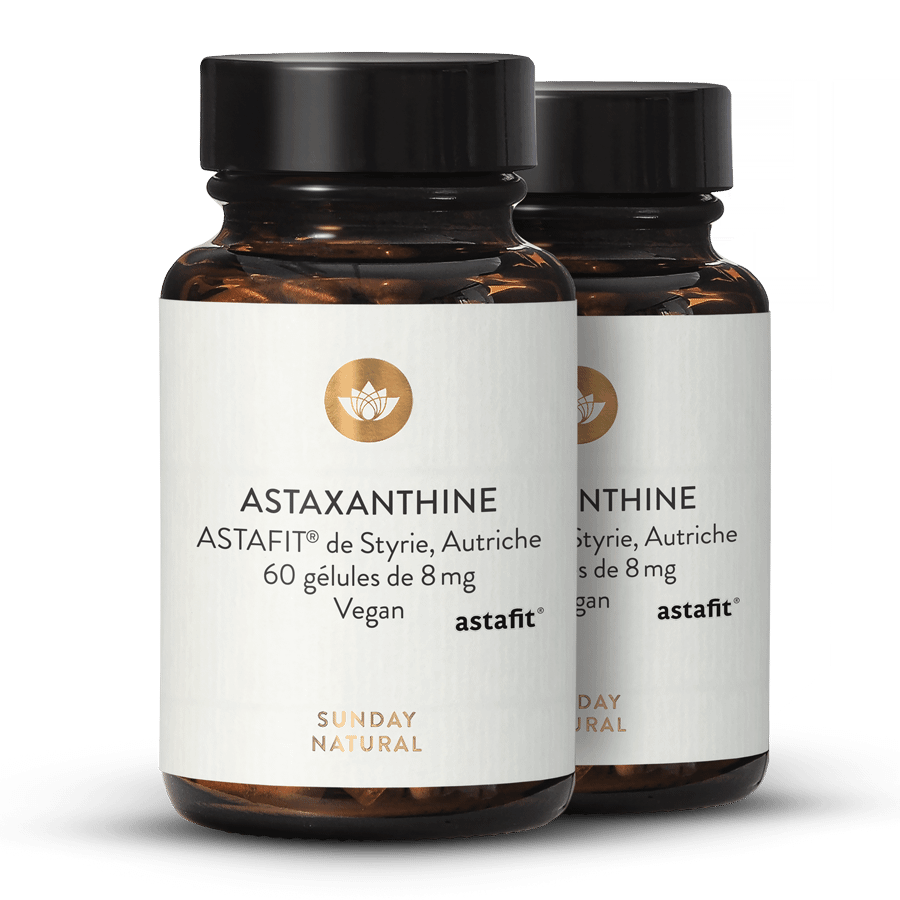 Astaxanthine 8 Mg Astafit® 2 x 60 gélules