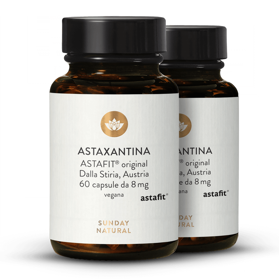 Astaxantina 8 mg Astafit® 2 x 60 capsule