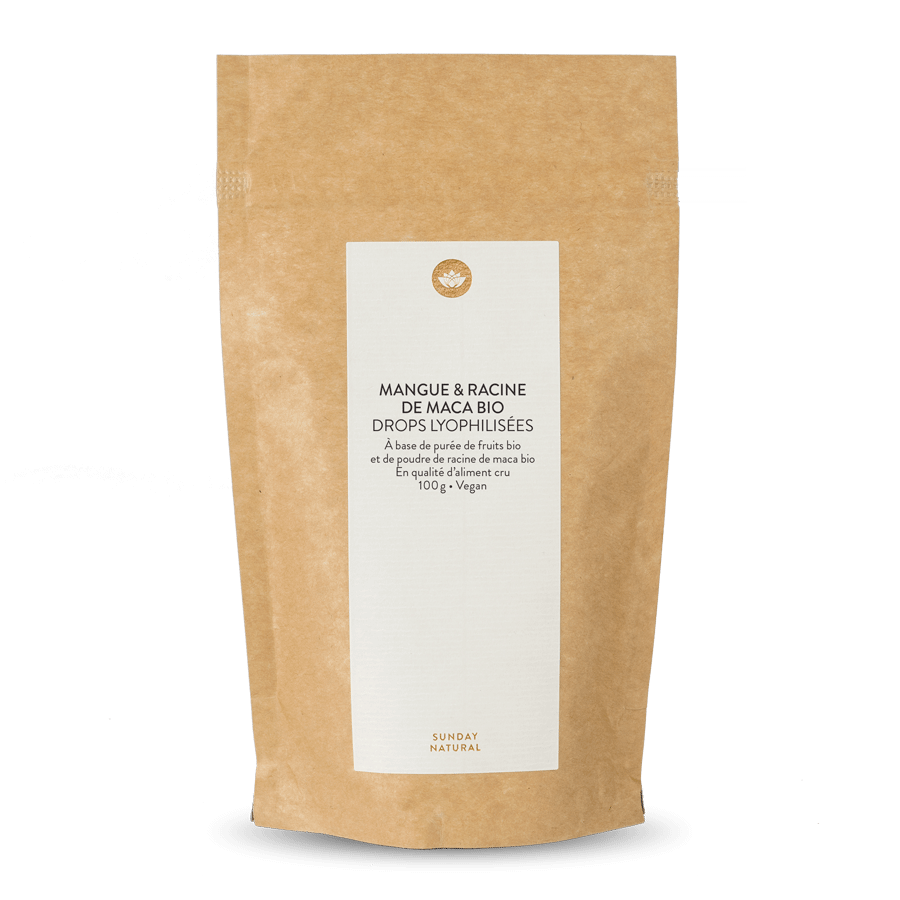 Mango Drops bio racine de maca lyophilisée 100 g