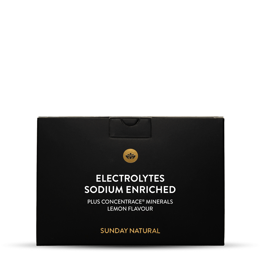 Électrolytes - riche en sodium - Citron 30 Sachets