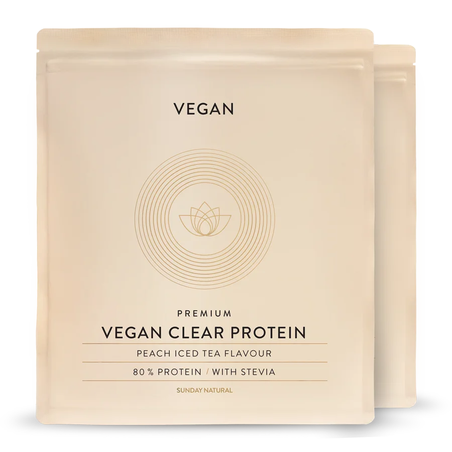 Vegan Clear Protein - Pêche 2 x 500 g