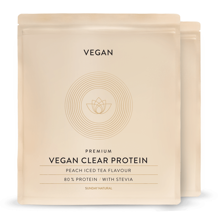 Vegan Clear Protein Peach Iced Tea 2x500g