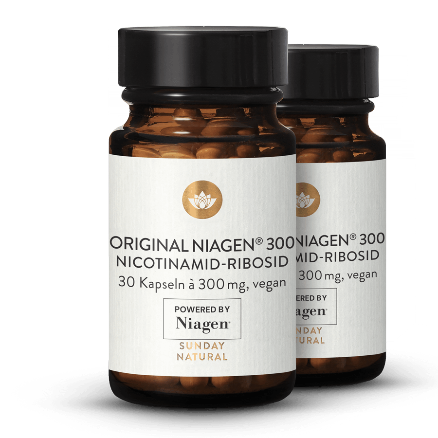 Original Niagen® 300mg Nicotinamid-Ribosid 2x30 Kapseln