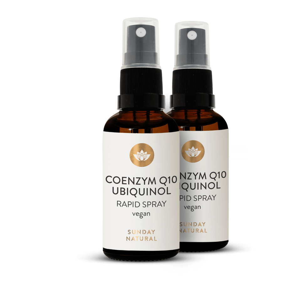 Coenzym Q10 Ubiquinol Liposomal Spray Vegan 2x30ml