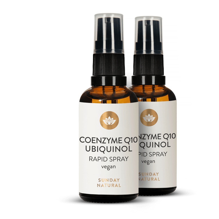 Koenzym Q10 Ubiquinol Rapid Spray vegan 2x 30 ml
