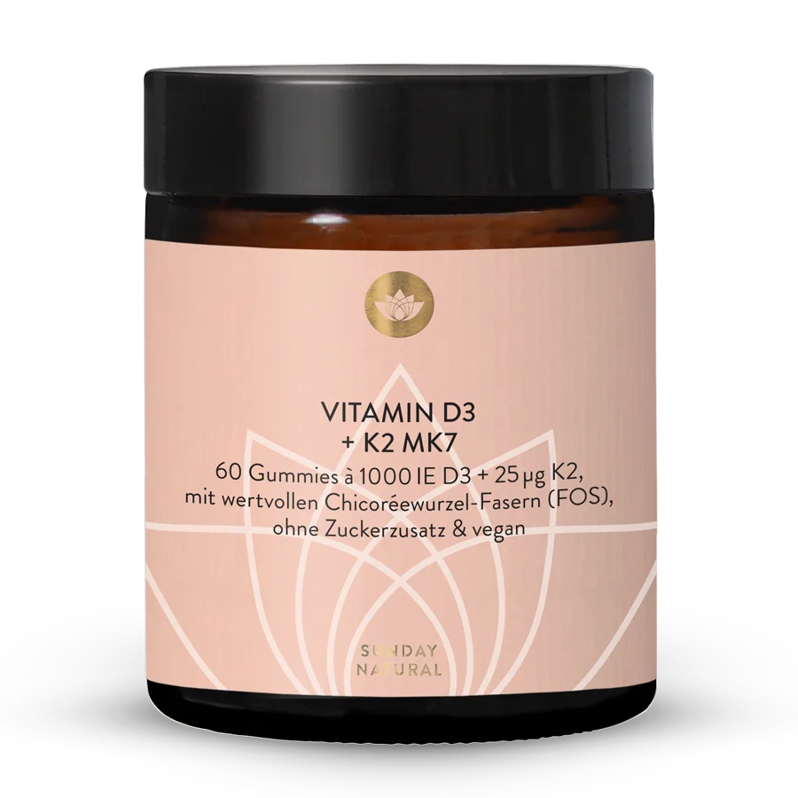 Vitamin D3 + K2 MK7 Gummies 60 Gummies
