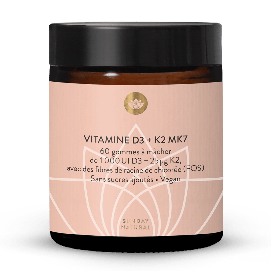 Gummies Vitamine D3 + K2 MK7 60 gummies
