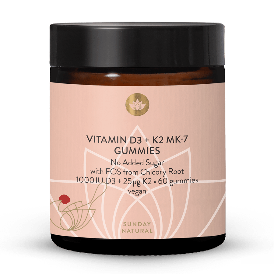Vitamin D3 + K2 MK7 Gummies 60 gummies