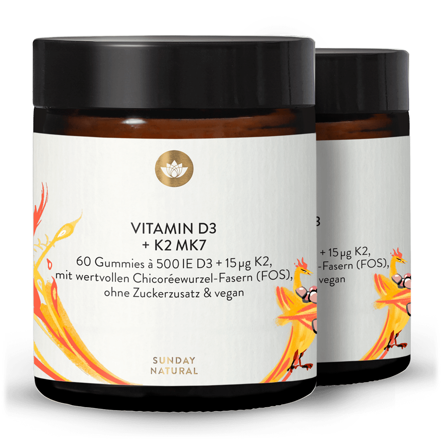 Vitamin D3 + K2 MK-7 Gummies for Children 2x60 gummies