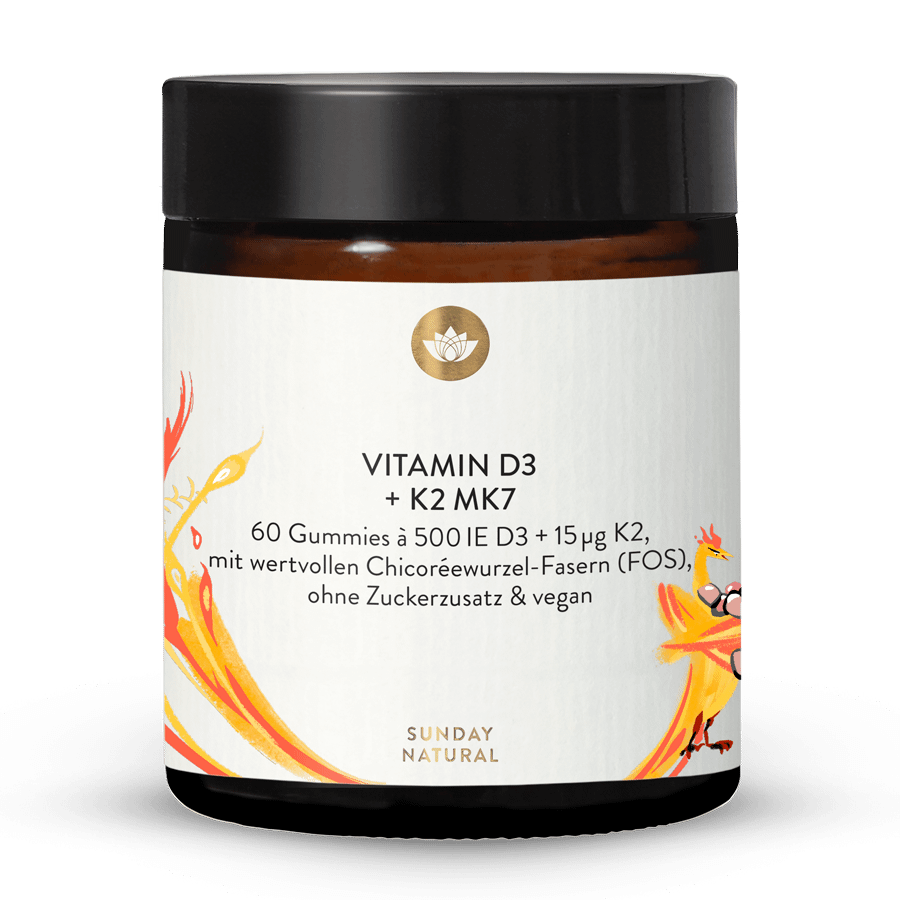Vitamin D3 + K2 MK-7 Gummies for Children 60 gummies