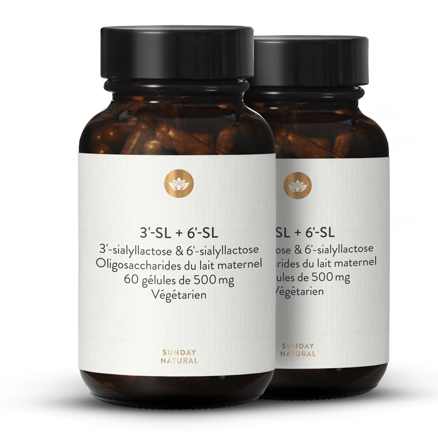 3'- + 6'-Sialyllactose en gélules 2 x 60 gélules