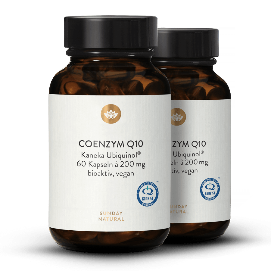 Coenzym Q10 Kaneka Ubiquinol® 200 mg 2x60 Kapseln