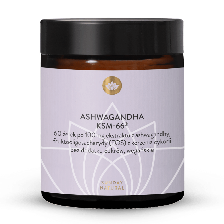 Ashwagandha KSM-66® Żelki 60 żelek