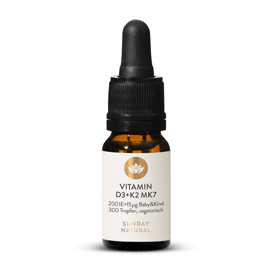 Vitamin D3 + K2 MK7 200 IE + 15 µg Tropfen 8ml