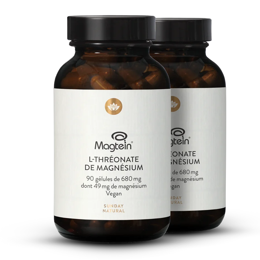 Magnésium thréonate Magtein® en gélules 2 x 90 gélules