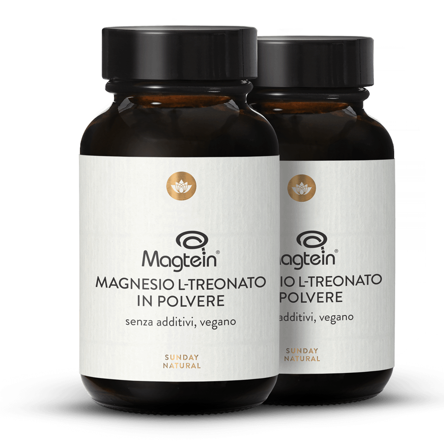 Magnesio L-treonato in polvere 2 x 100 g