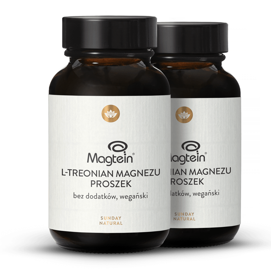 L-treonian magnezu proszek 2x80 g