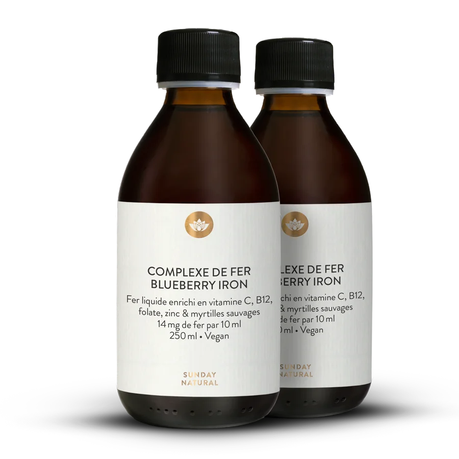 Complexe de fer - Blueberry Iron 2 x 250 ml