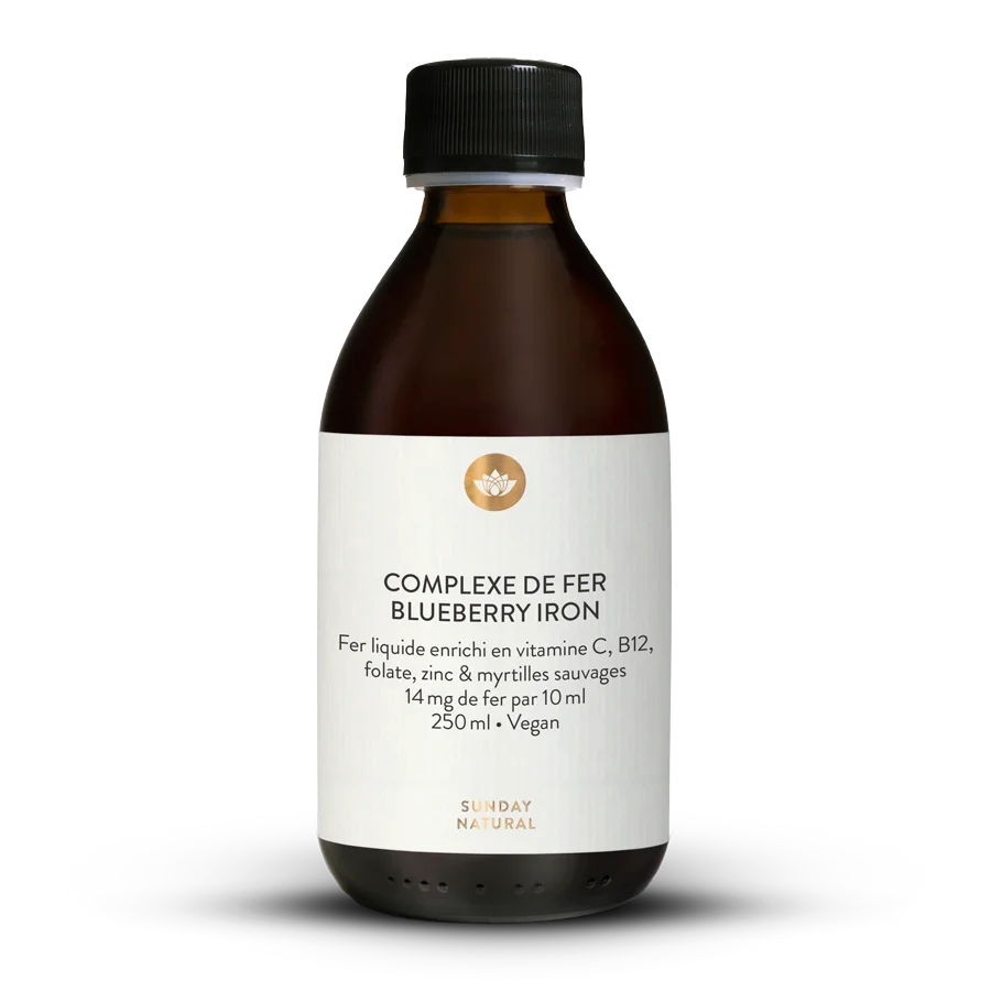 Complexe de fer - Blueberry Iron 250 ml