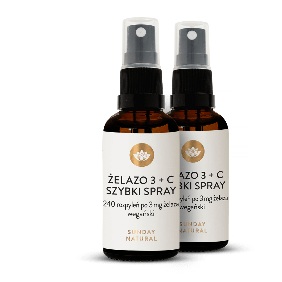 Żelazo 3 + C Szybki Spray 2x30 ml