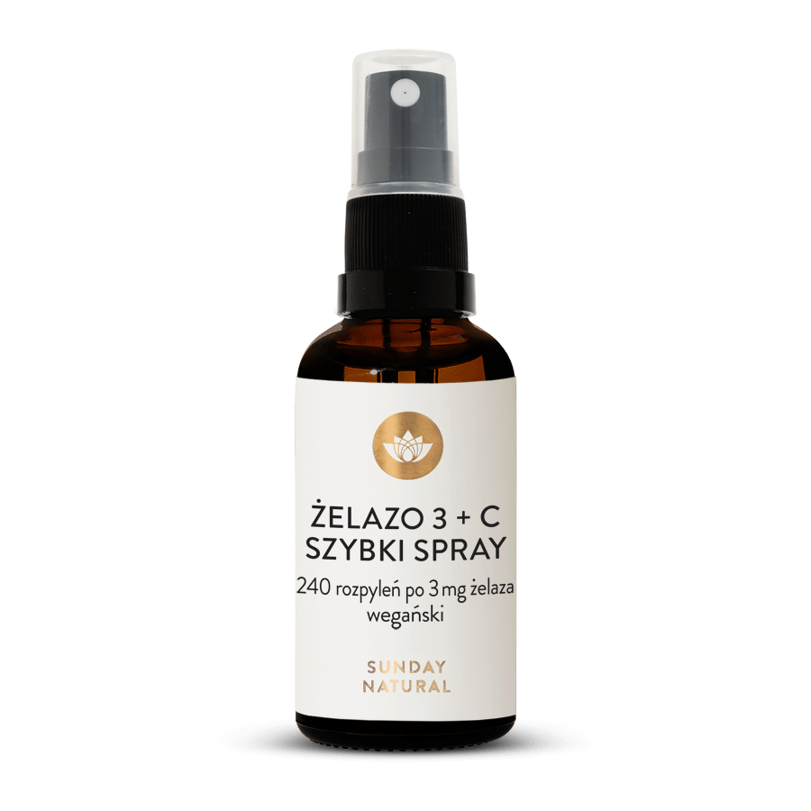 Żelazo 3 + C Szybki Spray 30 ml