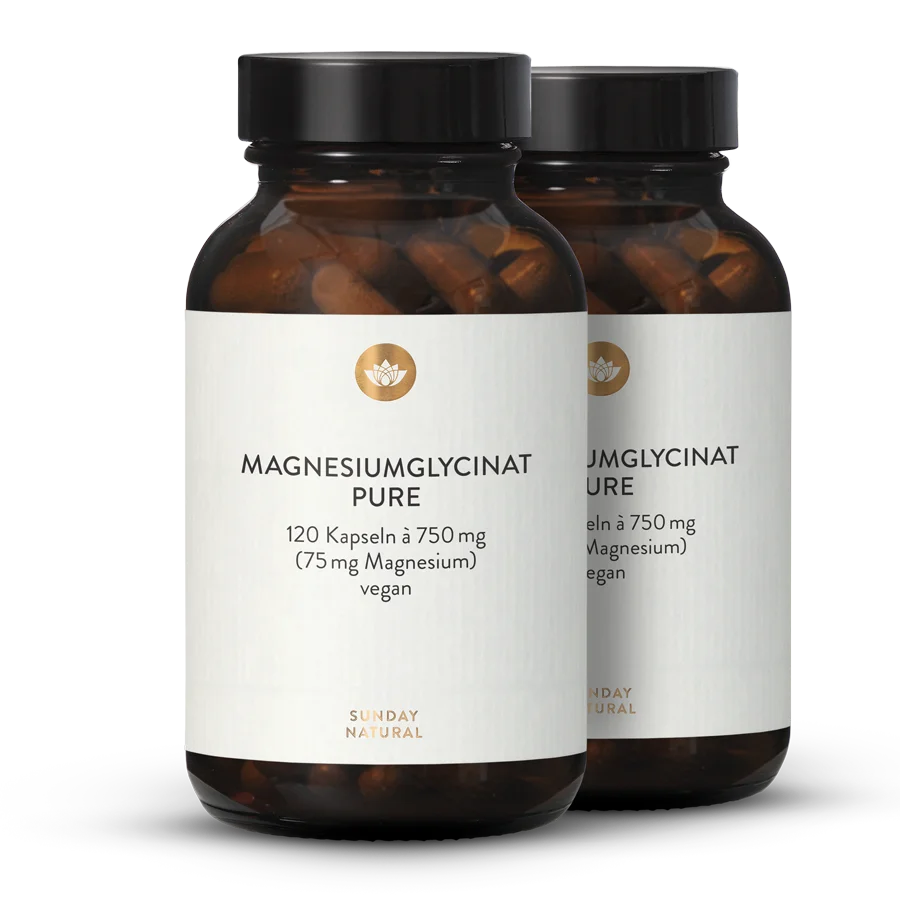 Magnesium Glycinat Pure 2x120 Kapseln